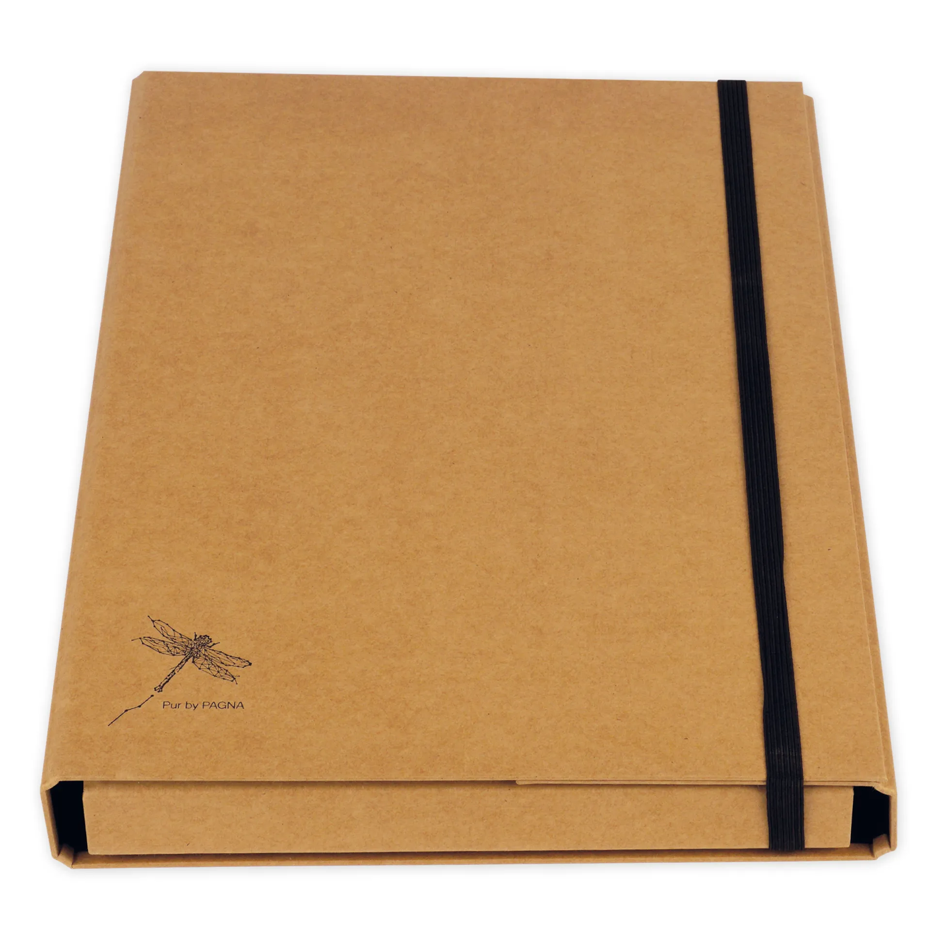 Sammelbox "Natura" A4-Plus, mit Verschlussgummi