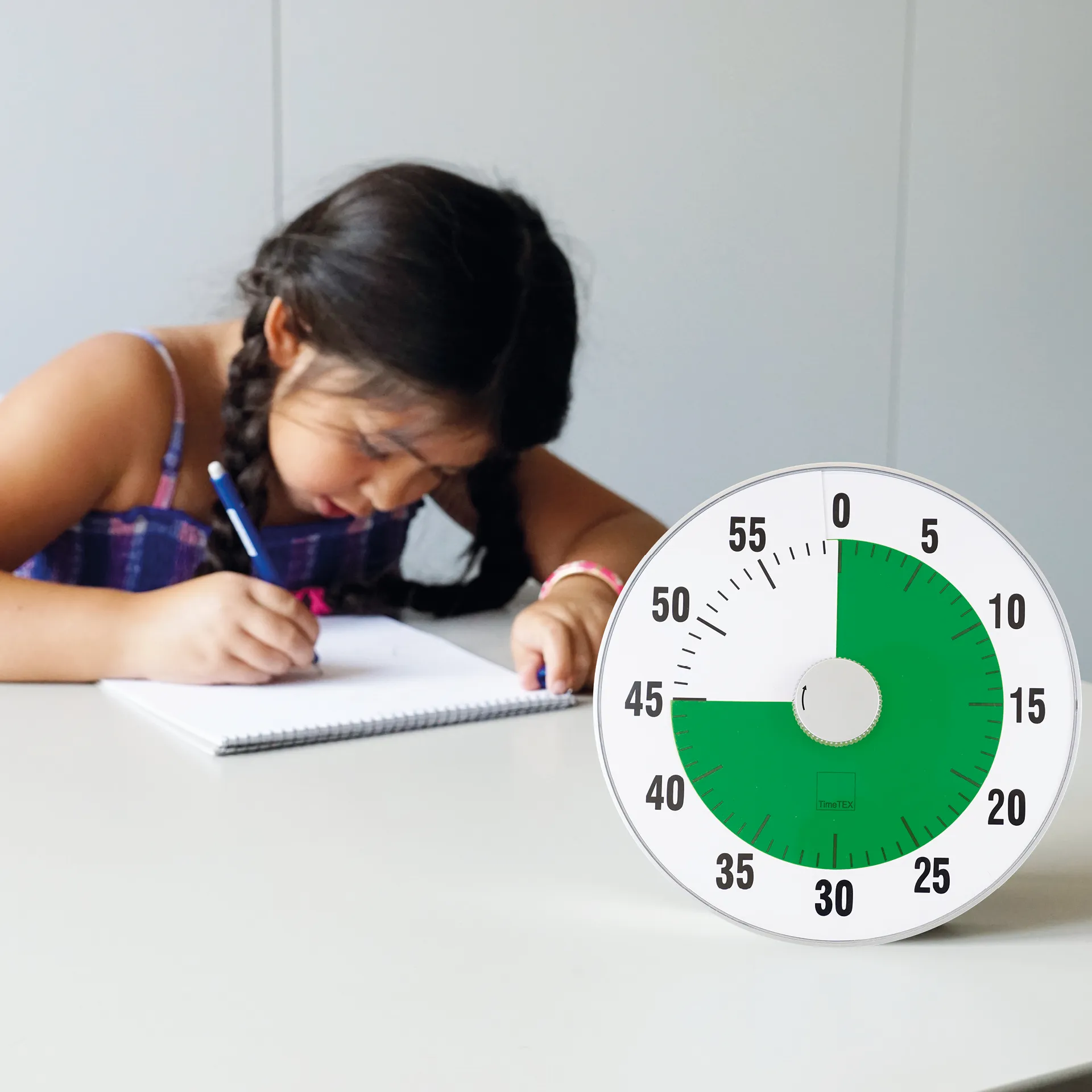 TimeTEX Zeitdauer-Uhr "lautlos" XL, 32 cm ø