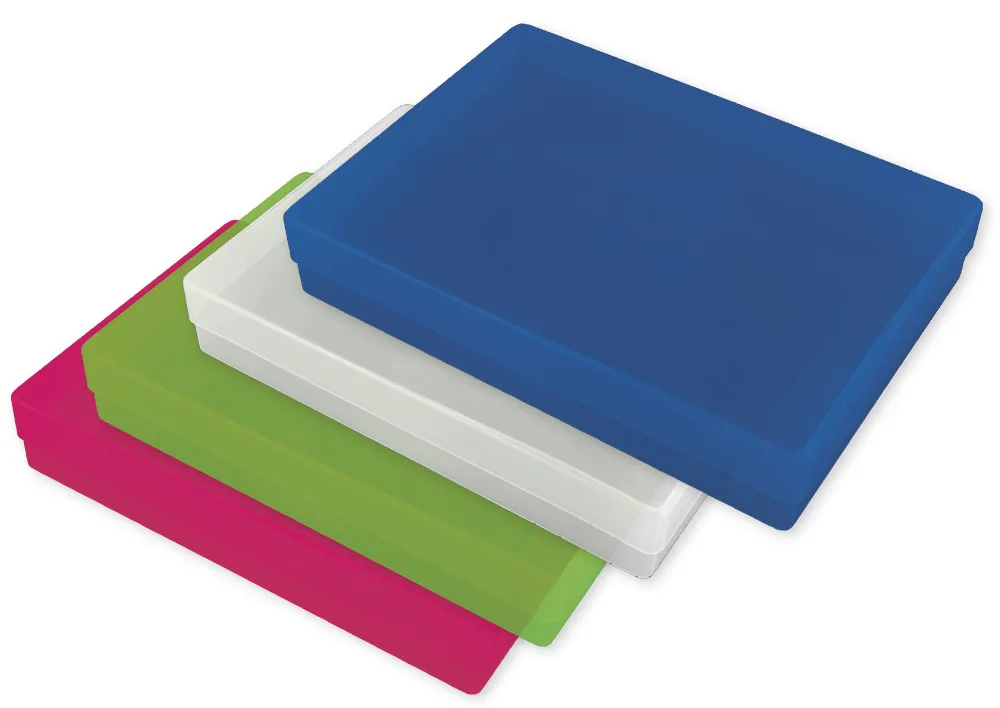 Kunststoff-Boxen A4-Plus, transparent