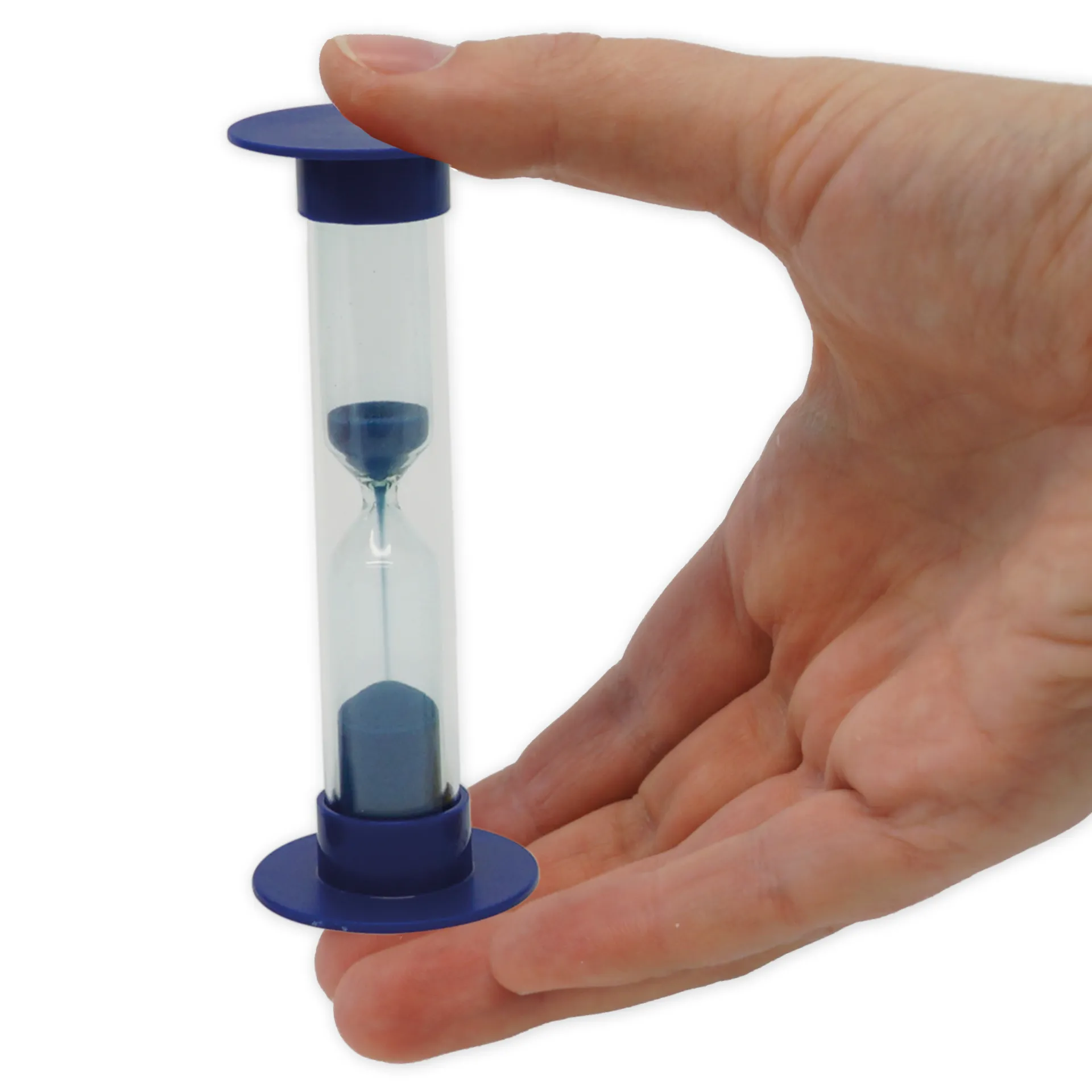 Sanduhren-Set 5-tlg., 10cm hoch, 2,5cm ø (1 Zeiteinheit)