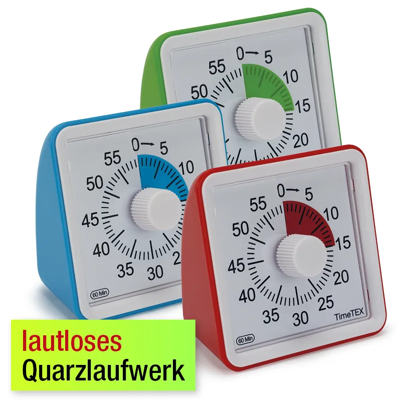 TimeTEX Zeitdauer-Uhr "lautlos" compact
