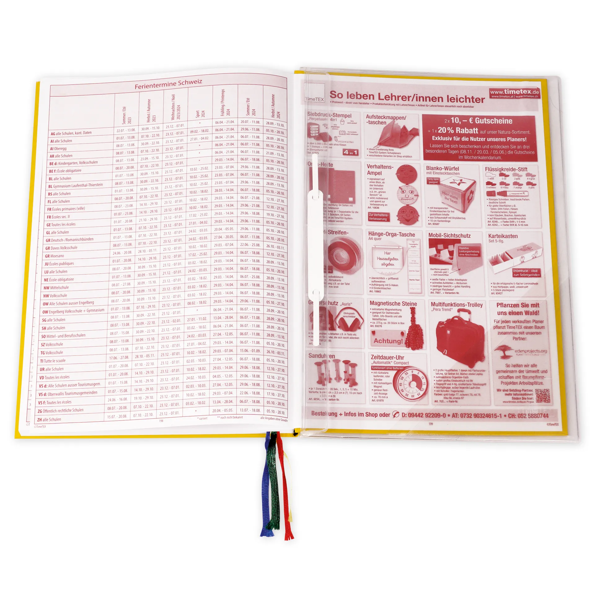 Aufsteck-Tasche für Hefte A4-Plus