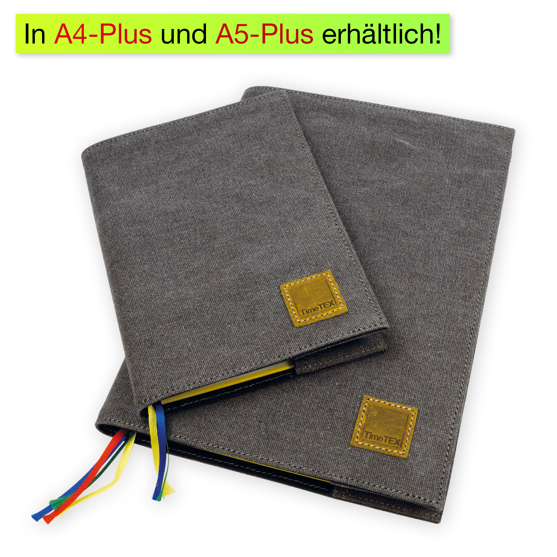 TimeTEX Kalenderhülle aus Canvas A4-Plus, mit Stiftschlaufe TimeTEX Kalenderhülle aus Canvas A4-Plus, mit Stiftschlaufe