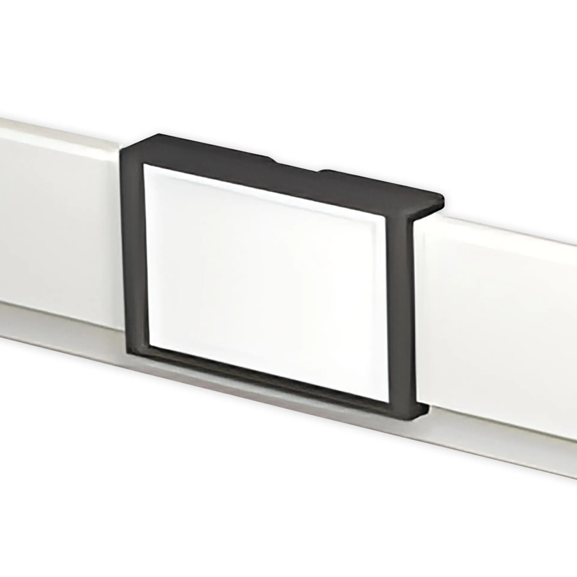 Namensschild für Info-Leiste, weiß, 1 Stück