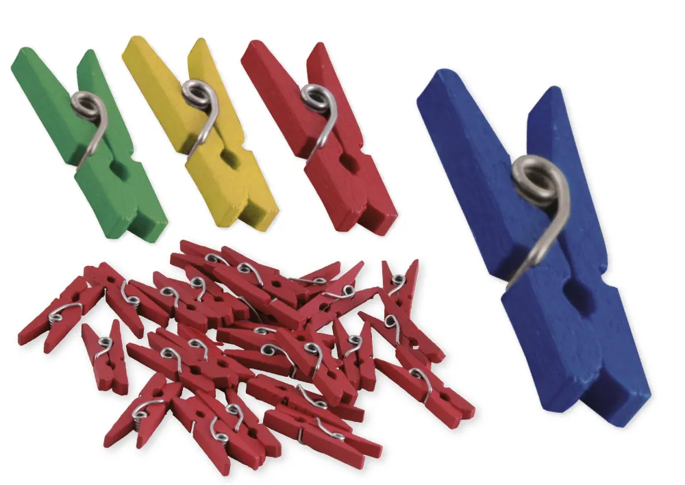 Holz-Klammern 25 mm, 50 Stück