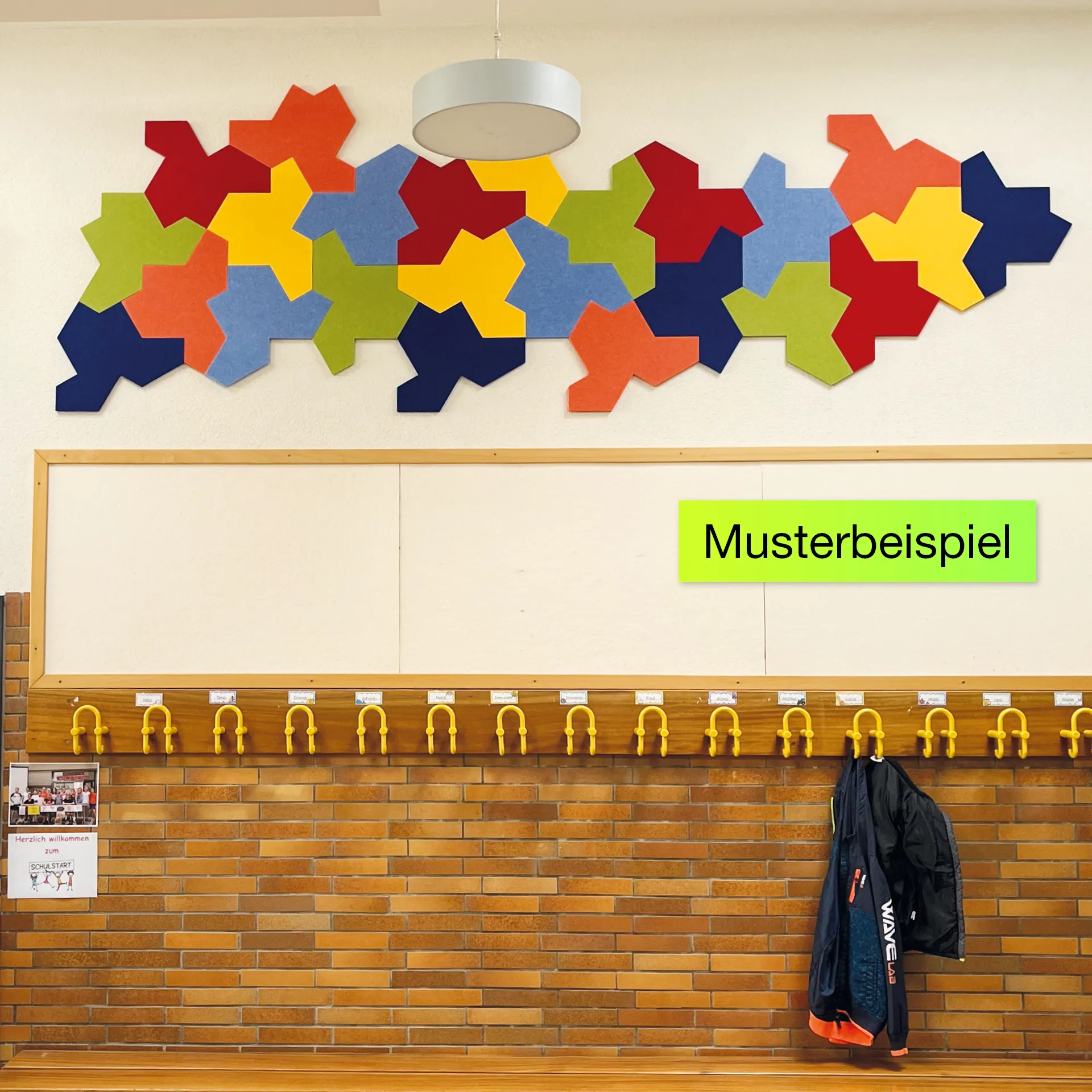 Schallabsorber Silentstar "EinStein" 4-farbig, 12 Stück Schallabsorber Silentstar "EinStein" 4-farbig, 12 Stück