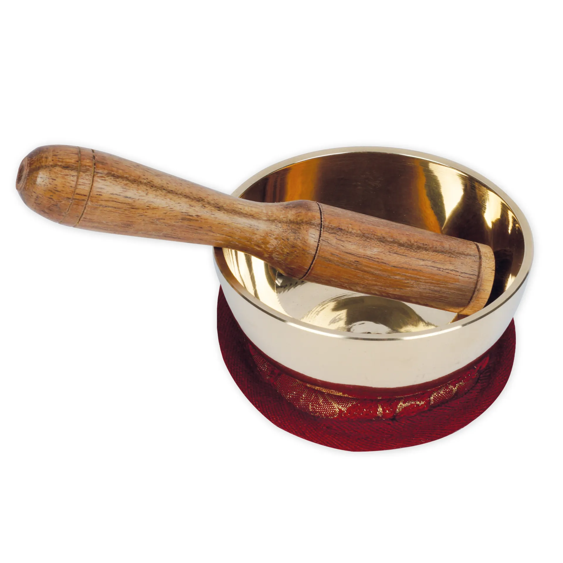 Klangschale im Stickbeutel, 7,0 cm ø, ca. 160 g