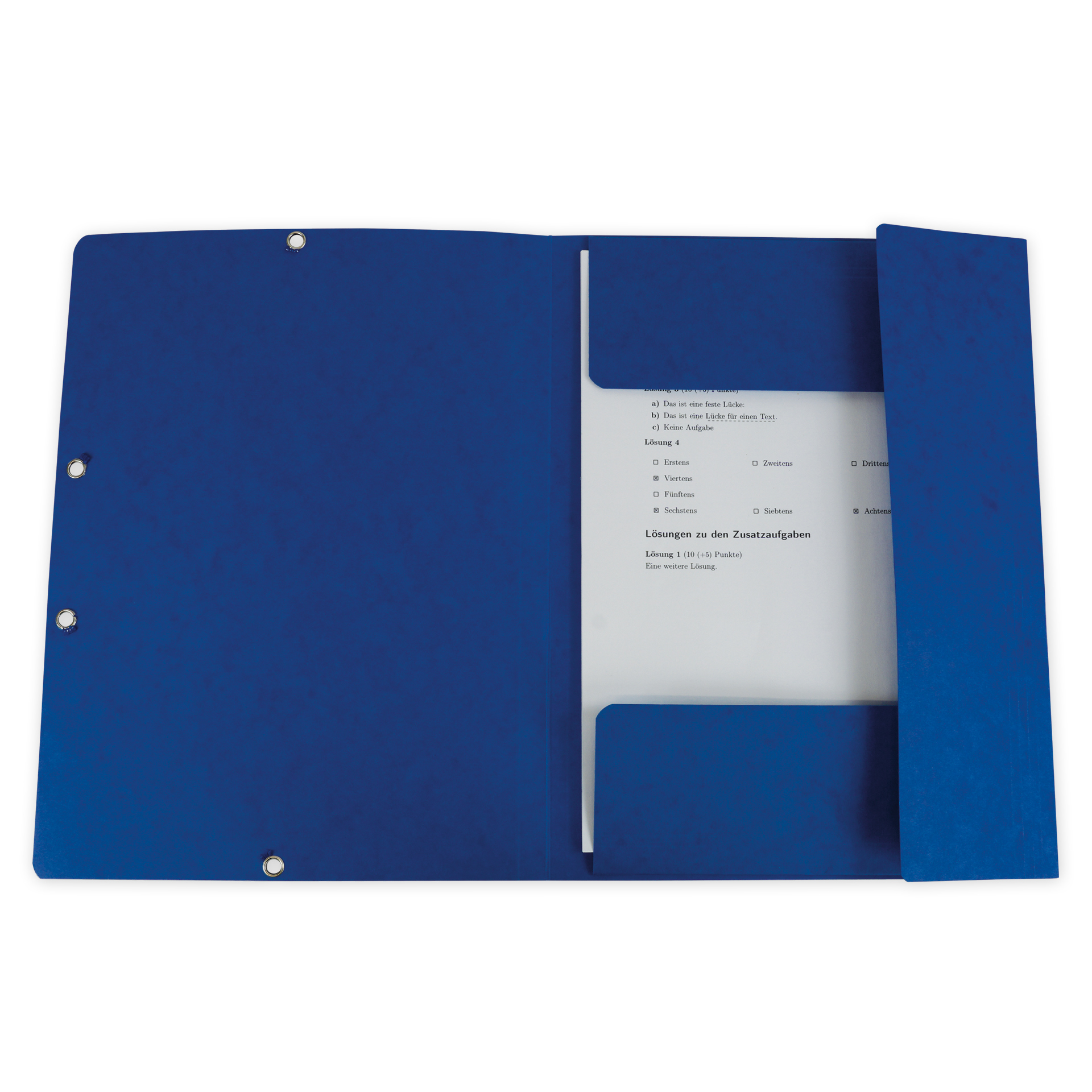 Set Sammelmappe aus Pappe A4-Plus, 10 Stück, farbig