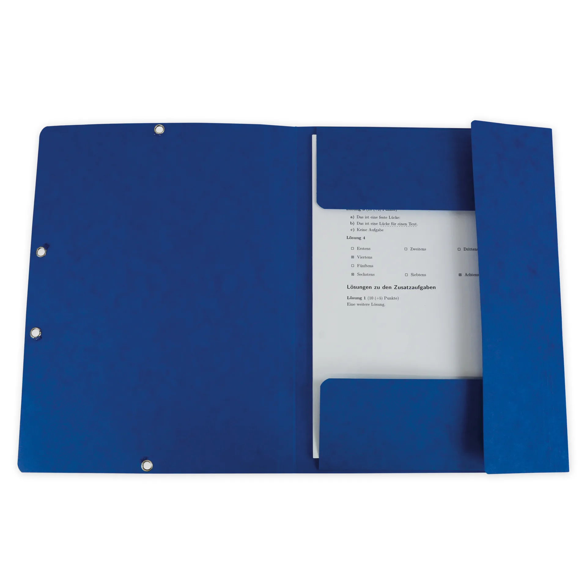 Set Sammelmappe aus Pappe A4-Plus, 10 Stück, farbig