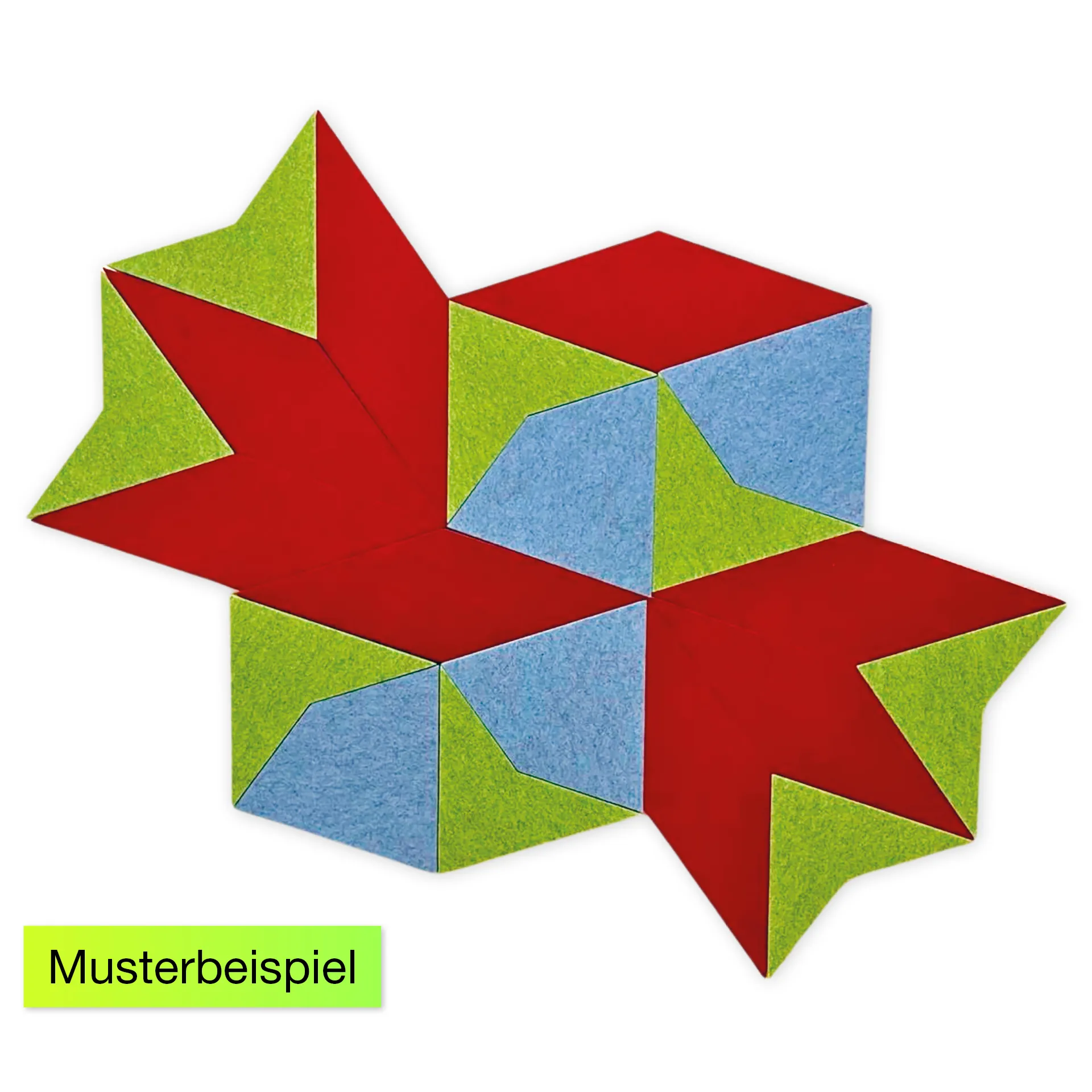 Schallabsorber Silentstar "4 Fische", 117x40 cm, 20-tlg.