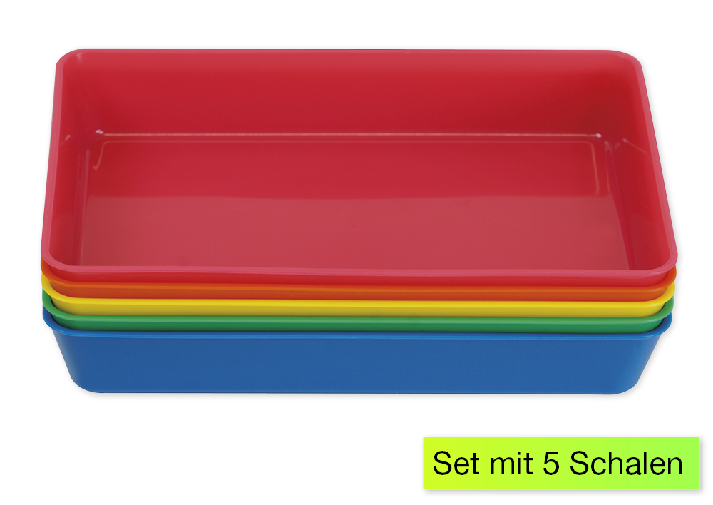 Set Materialschalen L, 5-tlg. Set Materialschalen L, 5-tlg.