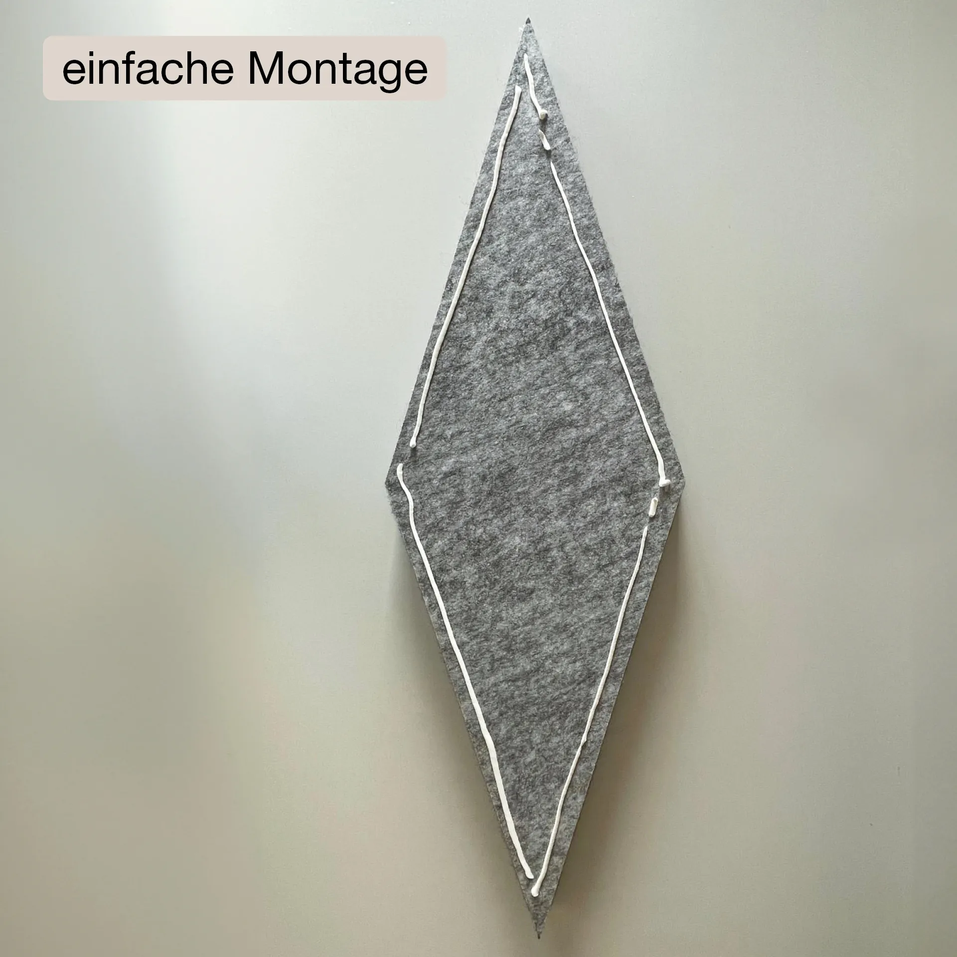 Akustik-Kleber, weiß, 490 g