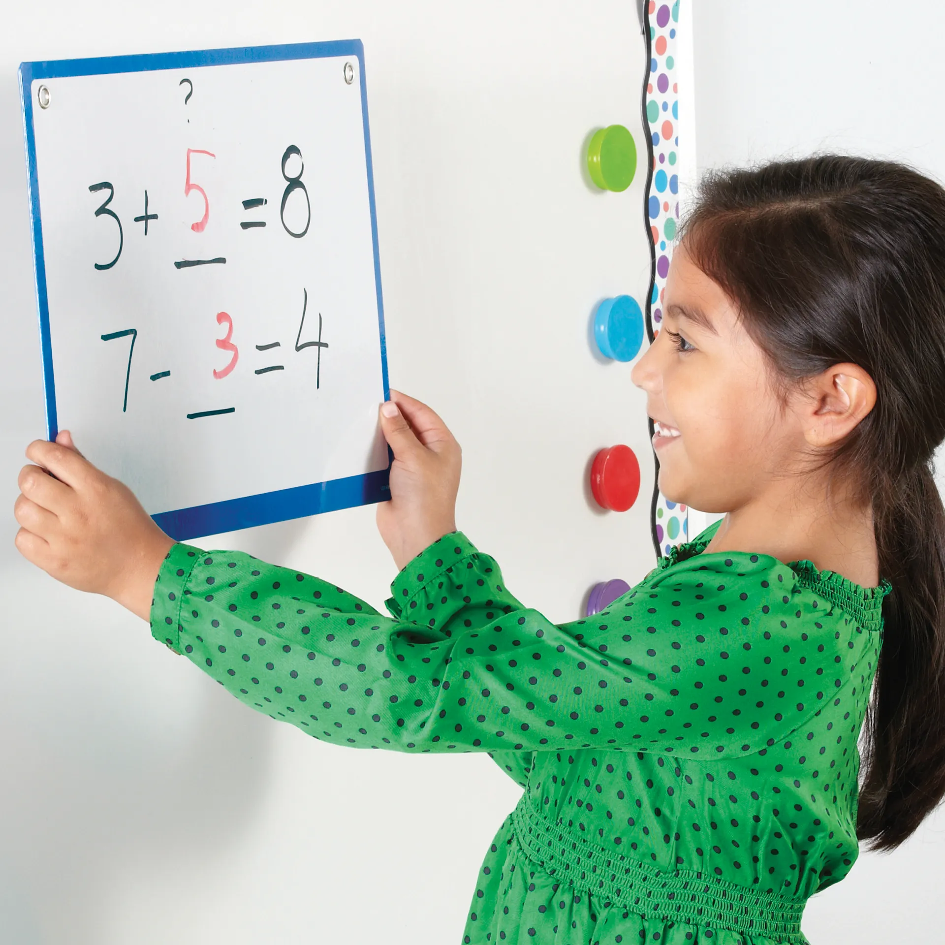 Set Gruppenarbeit-Whiteboards magnetisch, 28x43 cm, 4-tlg.