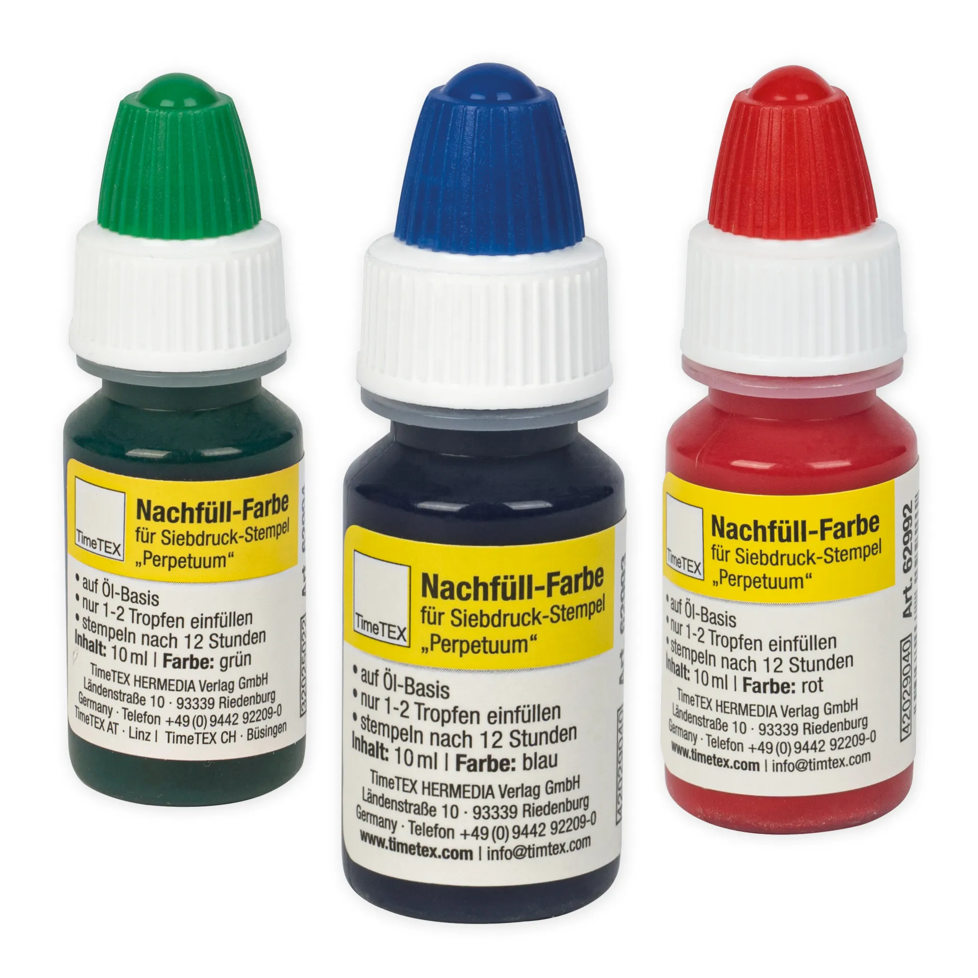 Farbe für Siebdruck-Stempel "Perpetuum" 10 ml