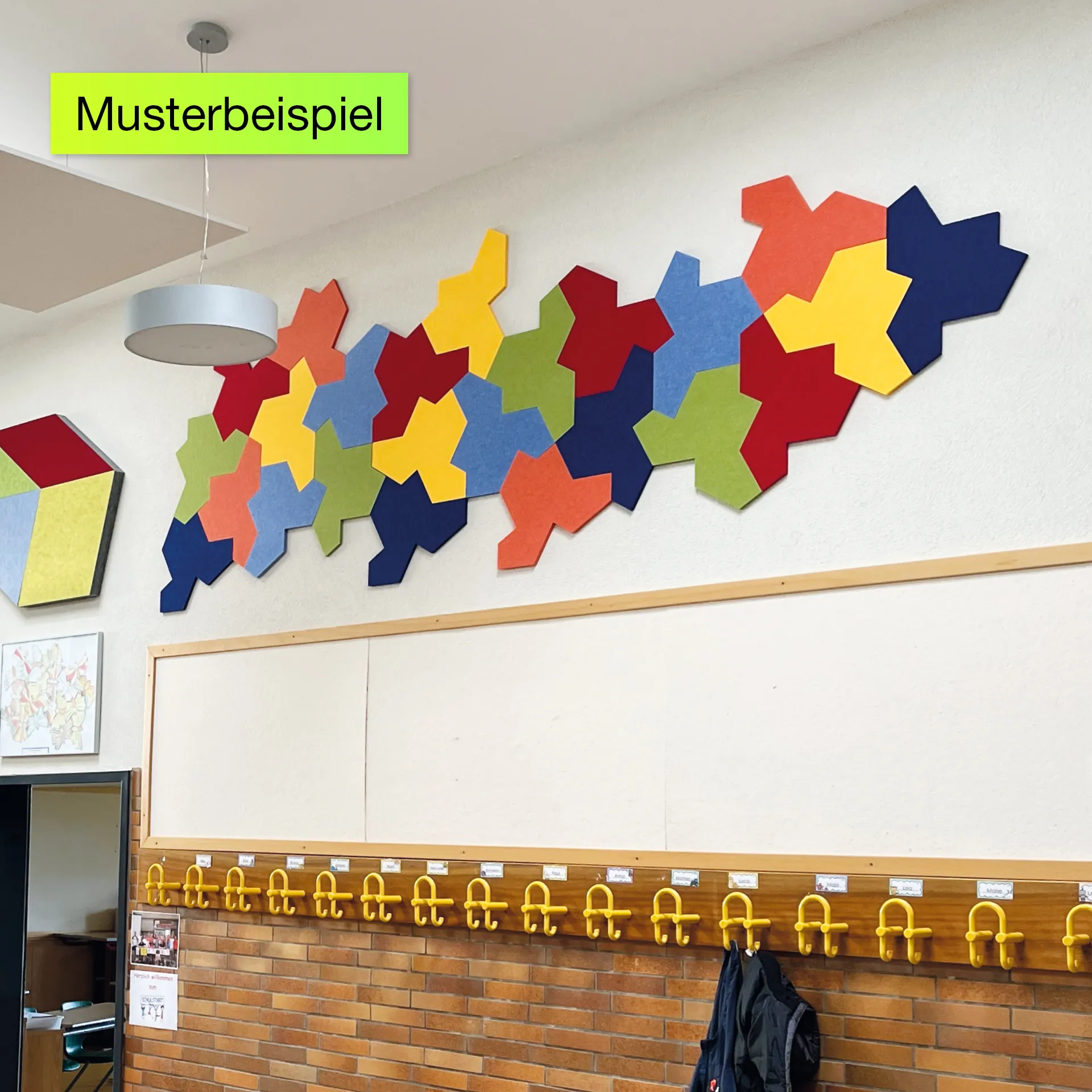 Schallabsorber Silentstar "EinStein" 4-farbig, 12 Stück Schallabsorber Silentstar "EinStein" 4-farbig, 12 Stück