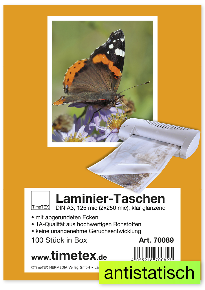 Laminiertaschen A3 2x125 mic klar