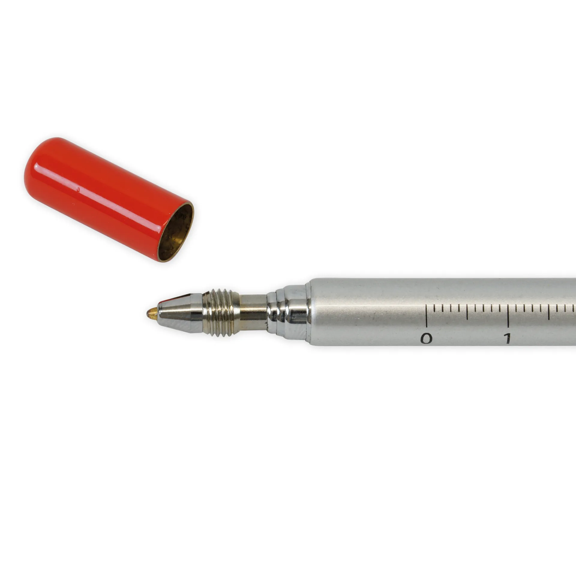 Teleskop-Korrigier-Stift rot mit Clip + 2 Ersatz-Minen Teleskop-Korrigier-Stift rot mit Clip + 2 Ersatz-Minen