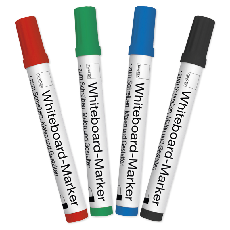 TimeTEX Set Whiteboard-Marker, 4-tlg. TimeTEX Set Whiteboard-Marker, 4-tlg.