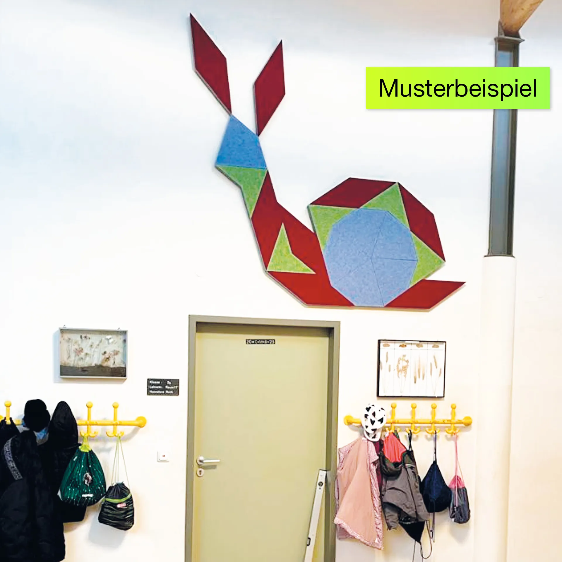 Schallabsorber Silentstar "Schnecke", 206x169 cm, 19-tlg. Schallabsorber Silentstar "Schnecke", 206x169 cm, 19-tlg.