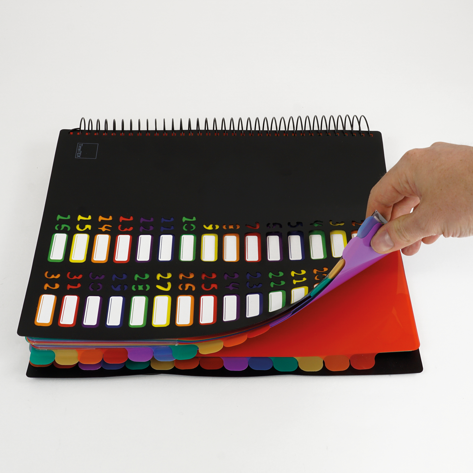TimeTEX Tisch-Fächermappe 1-32 A4, farbig mit Verschlussgummi TimeTEX Tisch-Fächermappe 1-32 A4, farbig mit Verschlussgummi