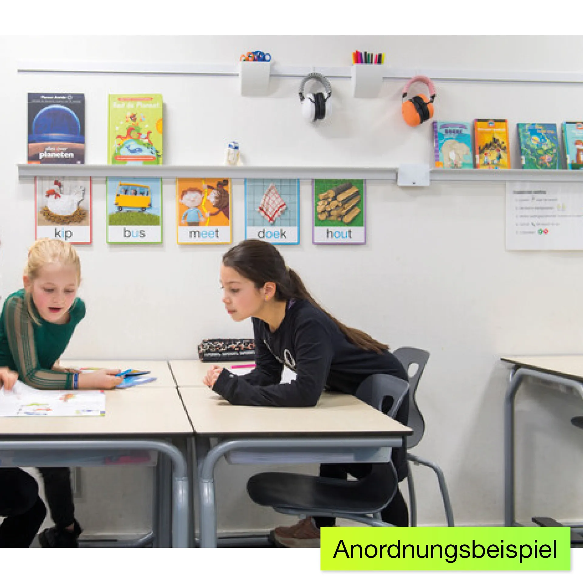 Ablage-Brett für Info-Leiste, weiß, 1 Stück