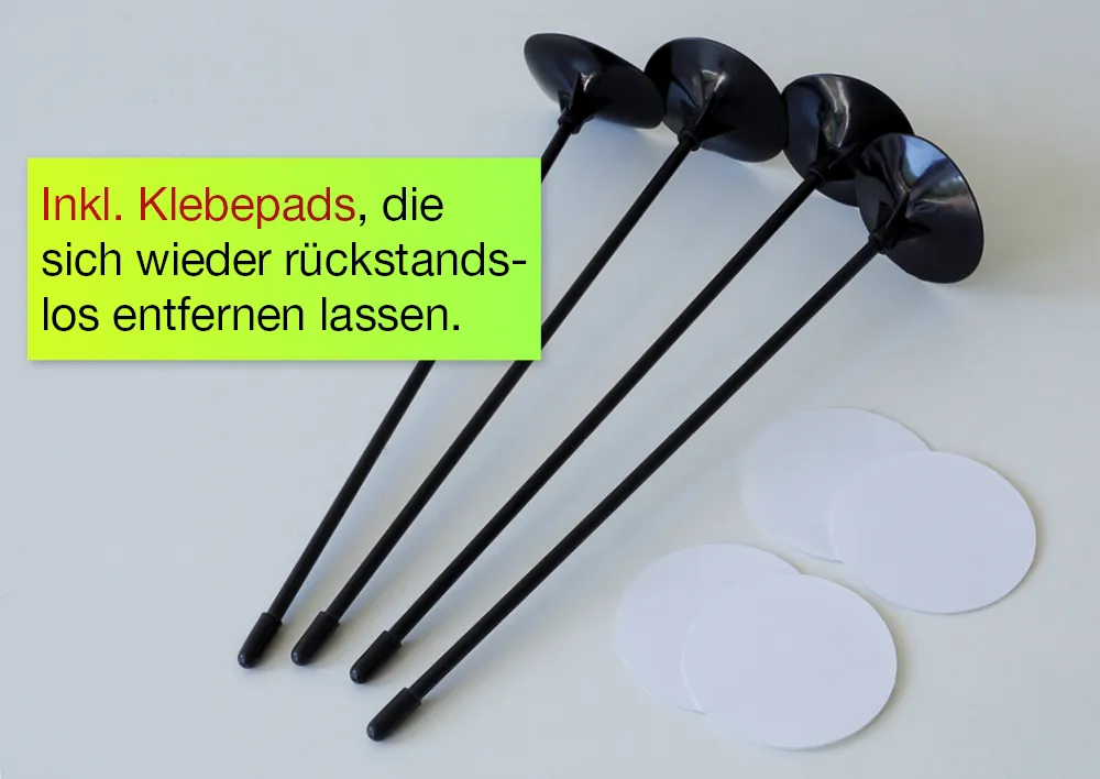 Hygiene-Schutzaufsteller Basic U- und Z-Form, 3-fache Trennwand