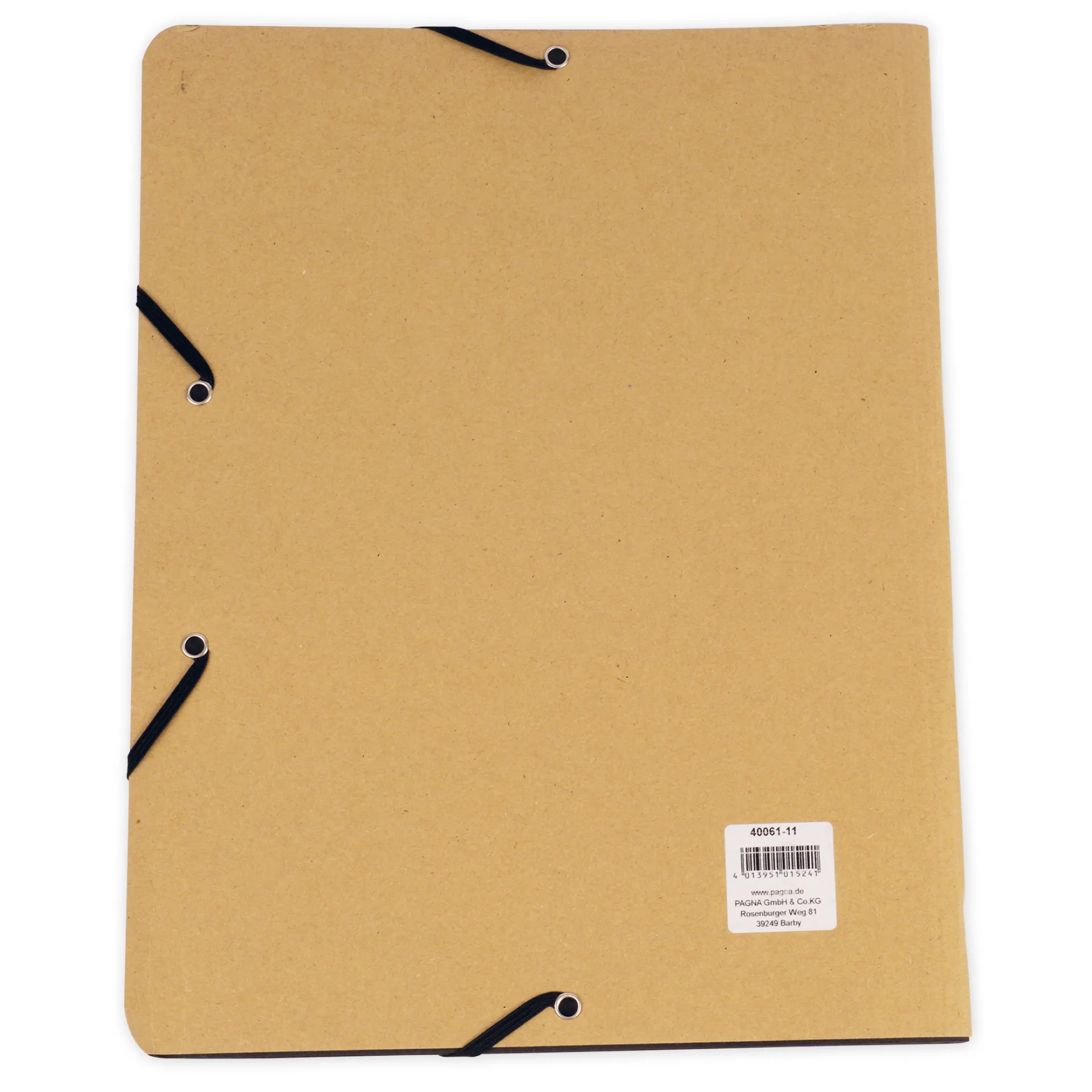 Tisch-Fächermappe 1-12 "Natura", mit Verschlussgummi