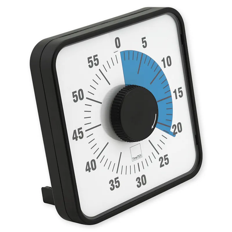 Zeitdauer-Uhr "Automatik" magnetisch, 19x19 cm Zeitdauer-Uhr "Automatik" magnetisch, 19x19 cm