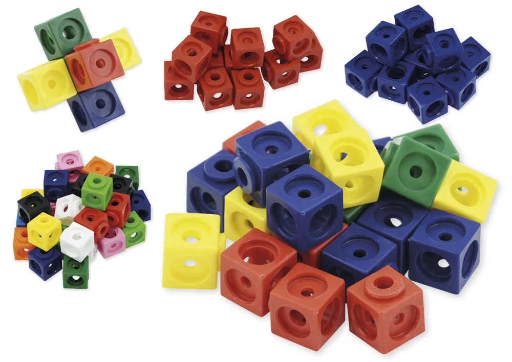 DICK-System Set Steckwürfel, 1,7 cm, 100 Stück im Polybeutel