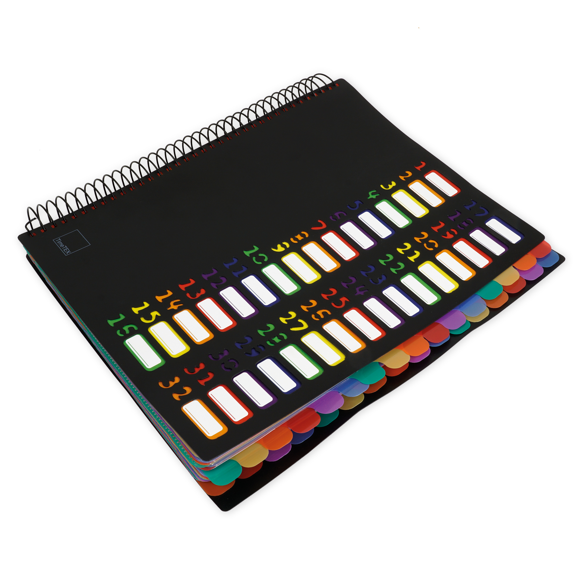 TimeTEX Tisch-Fächermappe 1-32 A4, farbig mit Verschlussgummi TimeTEX Tisch-Fächermappe 1-32 A4, farbig mit Verschlussgummi