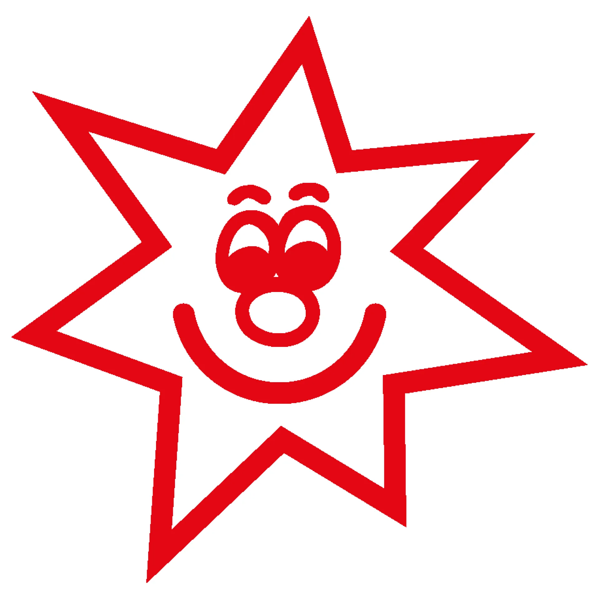 Siebdruck-Stempel "Perpetuum", "Stern"