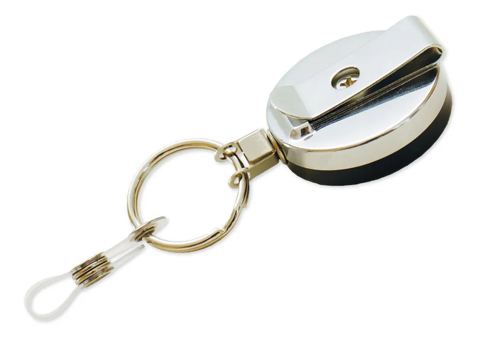 TimeTEX Schlüsselband-Aufroller mit Clip