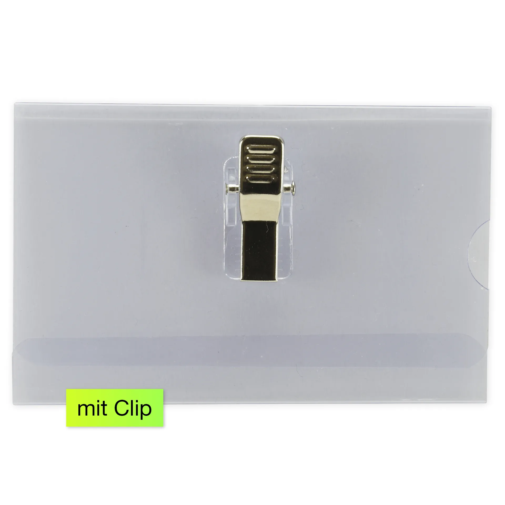 TimeTEX Set Namensschilder mit Clip, 30 Stück, ca. 90x54 mm