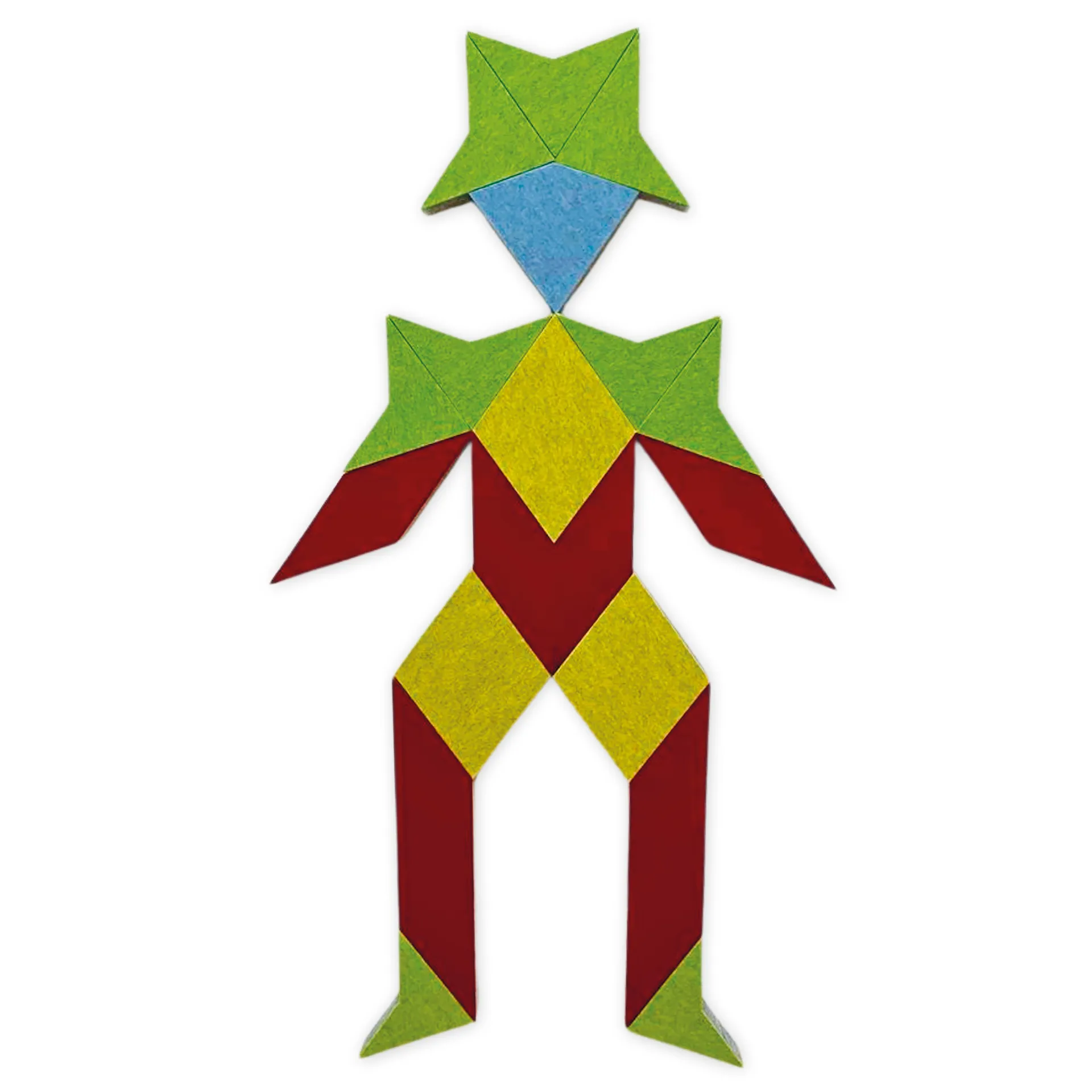 Schallabsorber Silentstar "Mann mit Hut", 89x158 cm, 21-tlg.