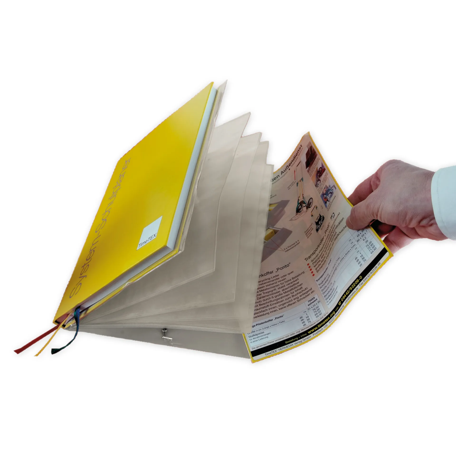 Aufsteck-Fächermappe A5-Plus