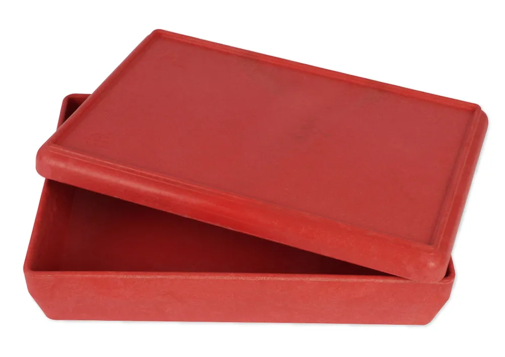 Stapel-Box mit Deckel, aus RE-Wood