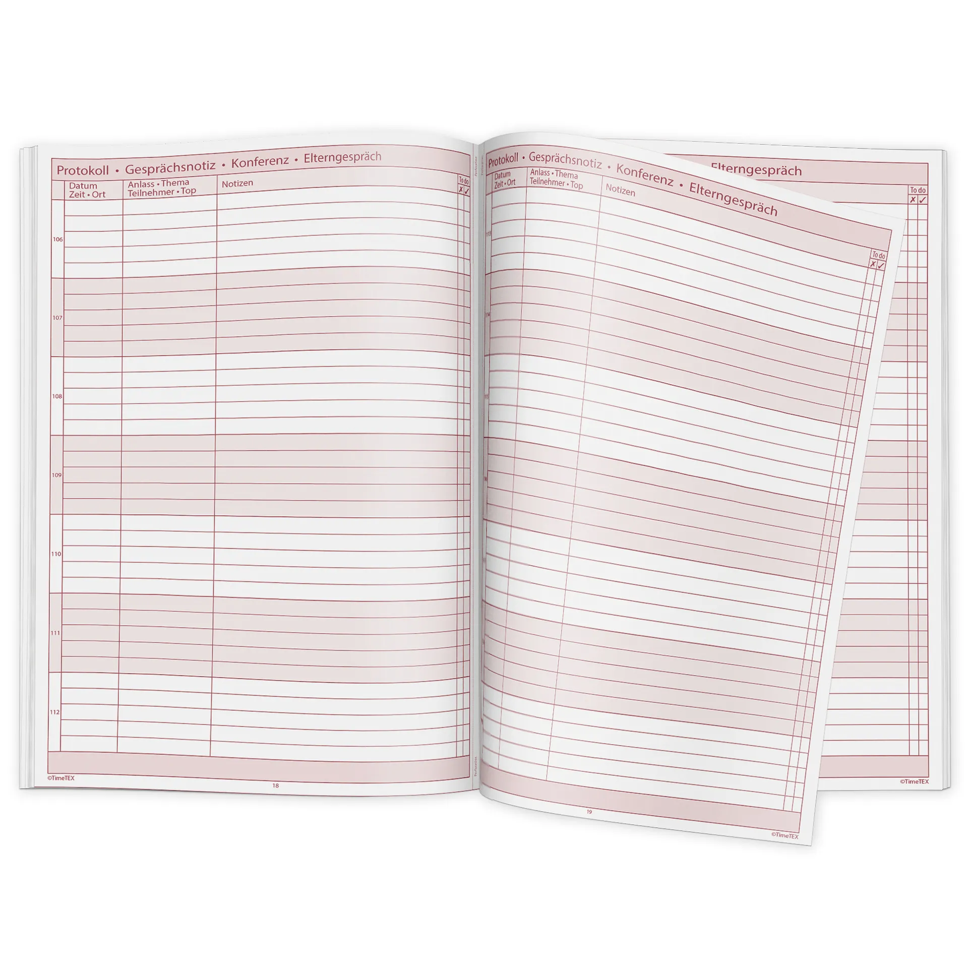 TimeTEX Heft Notizen A4 