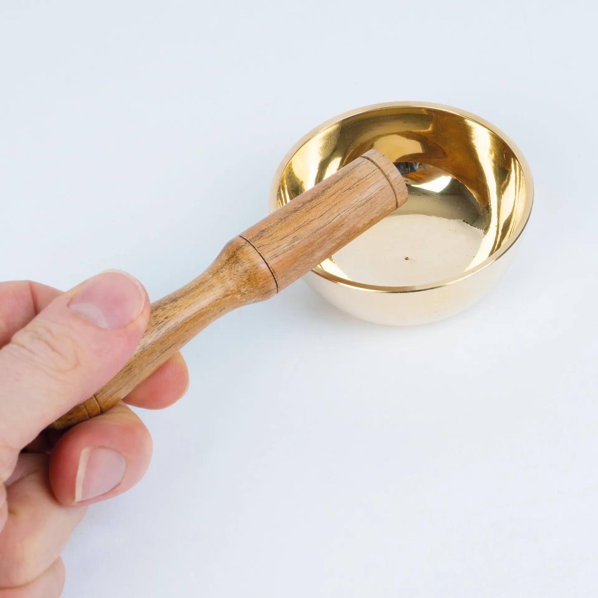 Klangschale im Stickbeutel, 7,0 cm ø, ca. 160 g