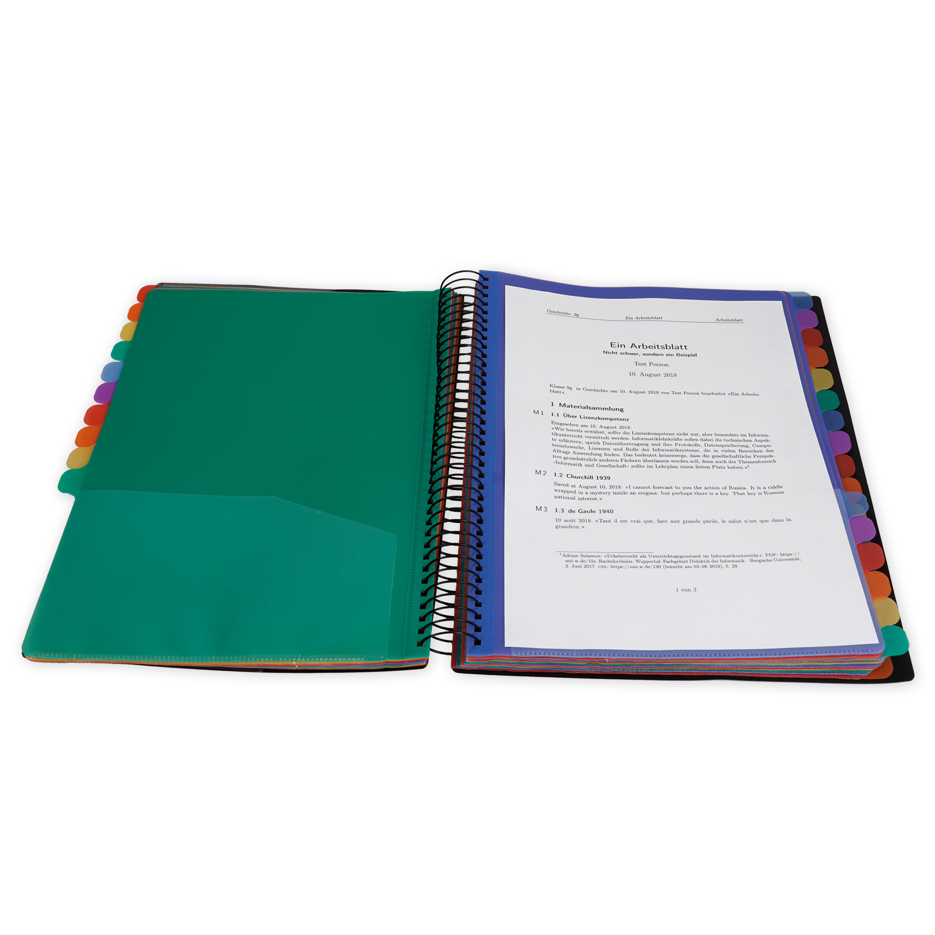 TimeTEX Tisch-Fächermappe 1-32 A4, farbig mit Verschlussgummi TimeTEX Tisch-Fächermappe 1-32 A4, farbig mit Verschlussgummi