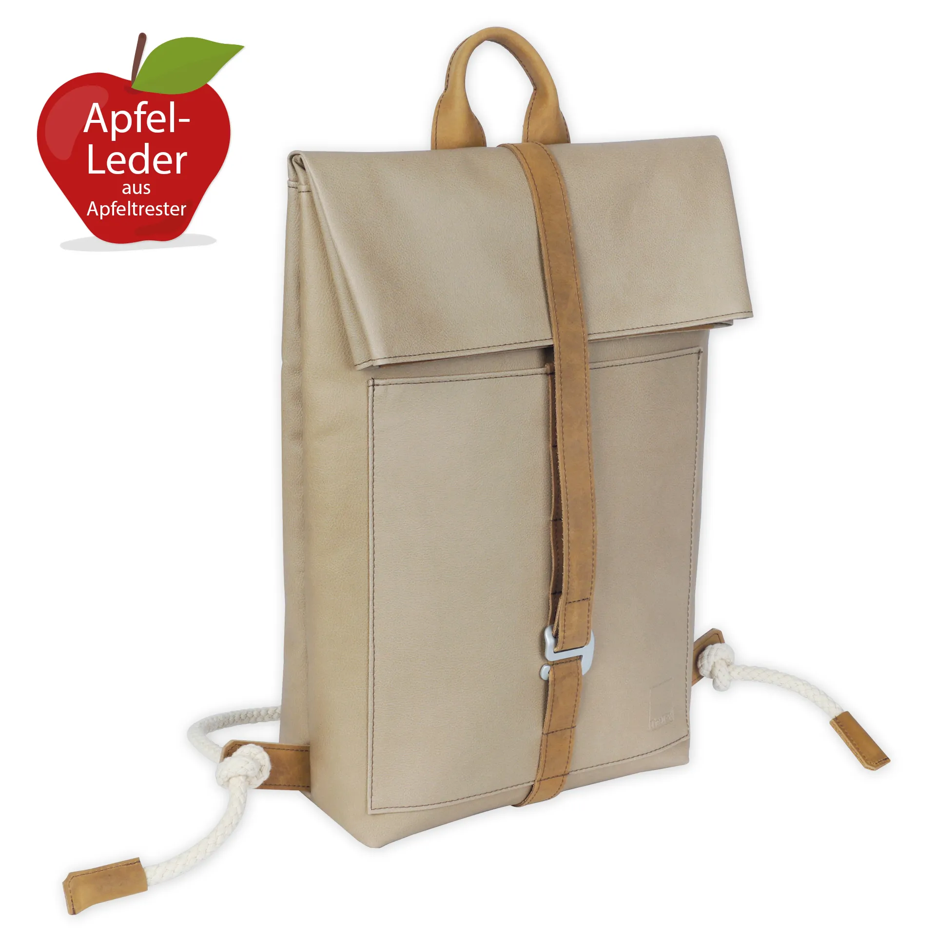 TimeTEX Business-Rucksack "Sacci Pure" aus Apfelleder