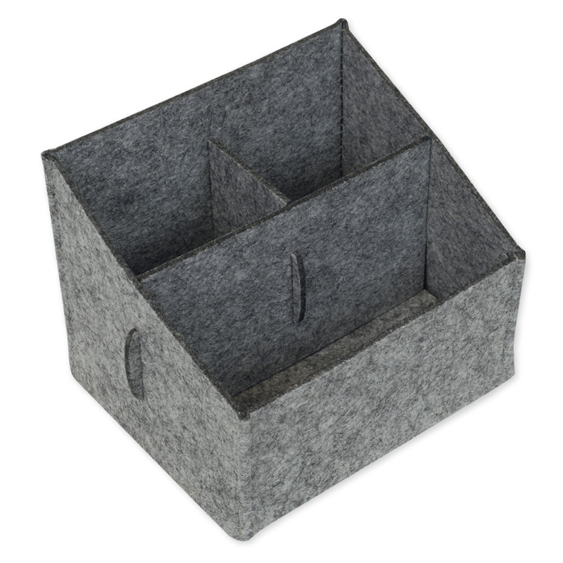 Tisch-Organizer "Filzi II" aus Filz, grau