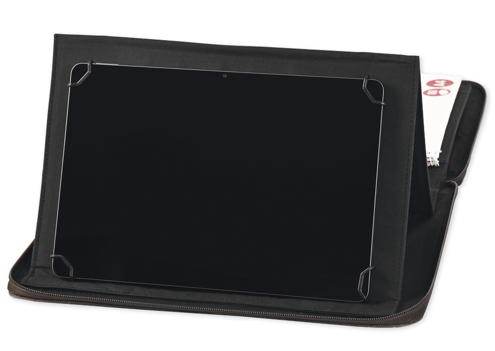 Organizer aus Canvas "Mobiles Büro", für Tablet und Block Organizer aus Canvas "Mobiles Büro", für Tablet und Block