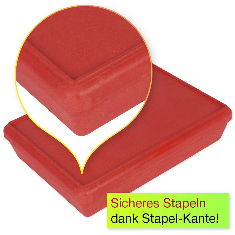 Stapel-Box mit Deckel, aus RE-Wood Stapel-Box mit Deckel, aus RE-Wood