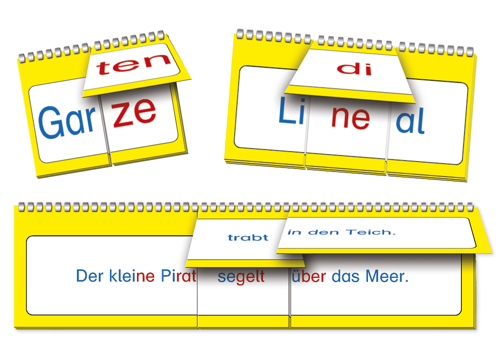 Klappen-Spiel, 3-tlg.