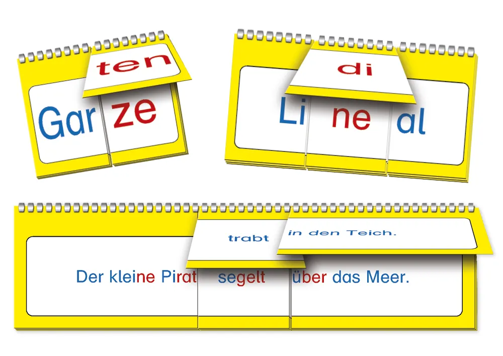 Klappen-Spiel, 3-tlg.