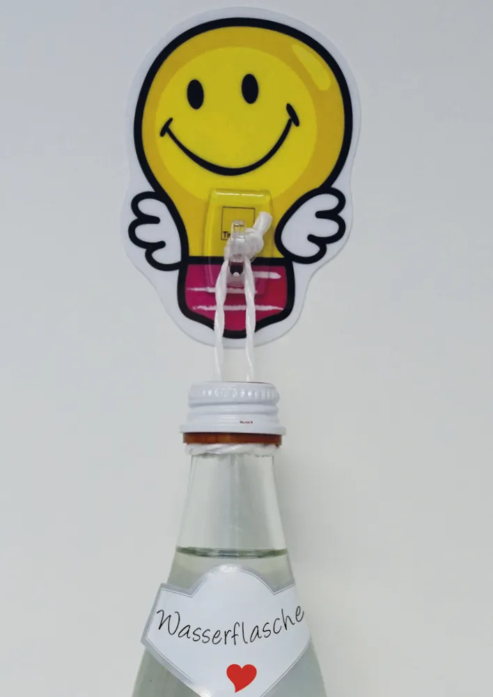 TimeTEX Set Haken "Glühbirne" universalhaftend, 2 Stück