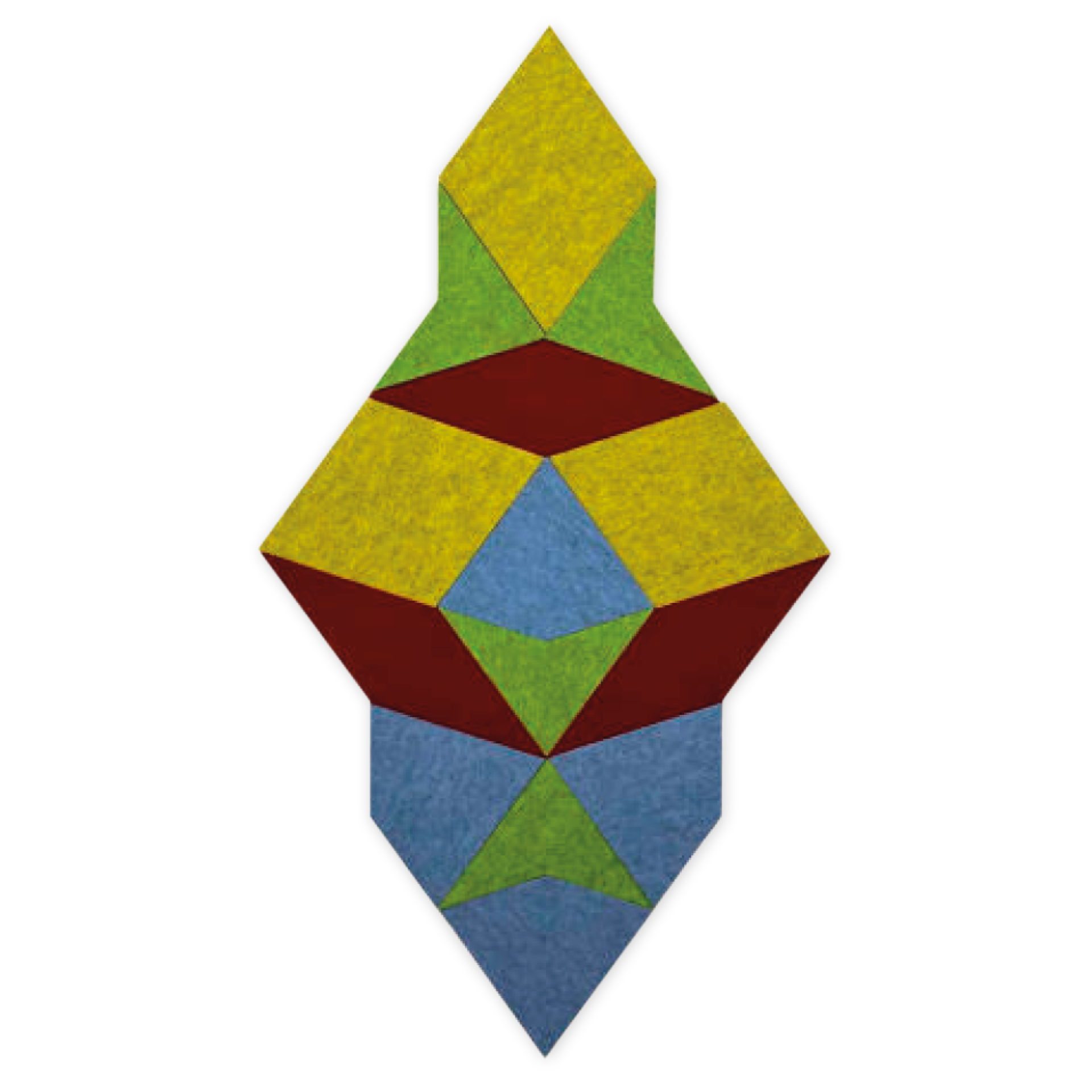 Schallabsorber AcousticArt "4 Würfel", 83x85 cm, 16-tlg.