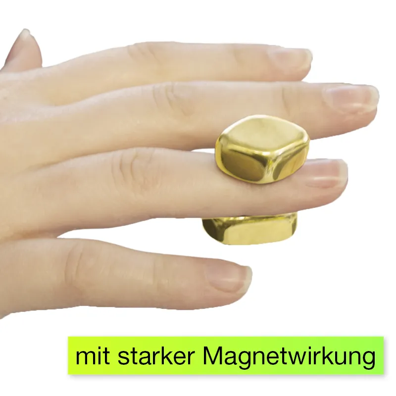 Magnetische Gold-Nuggets, ca. 20 Stück