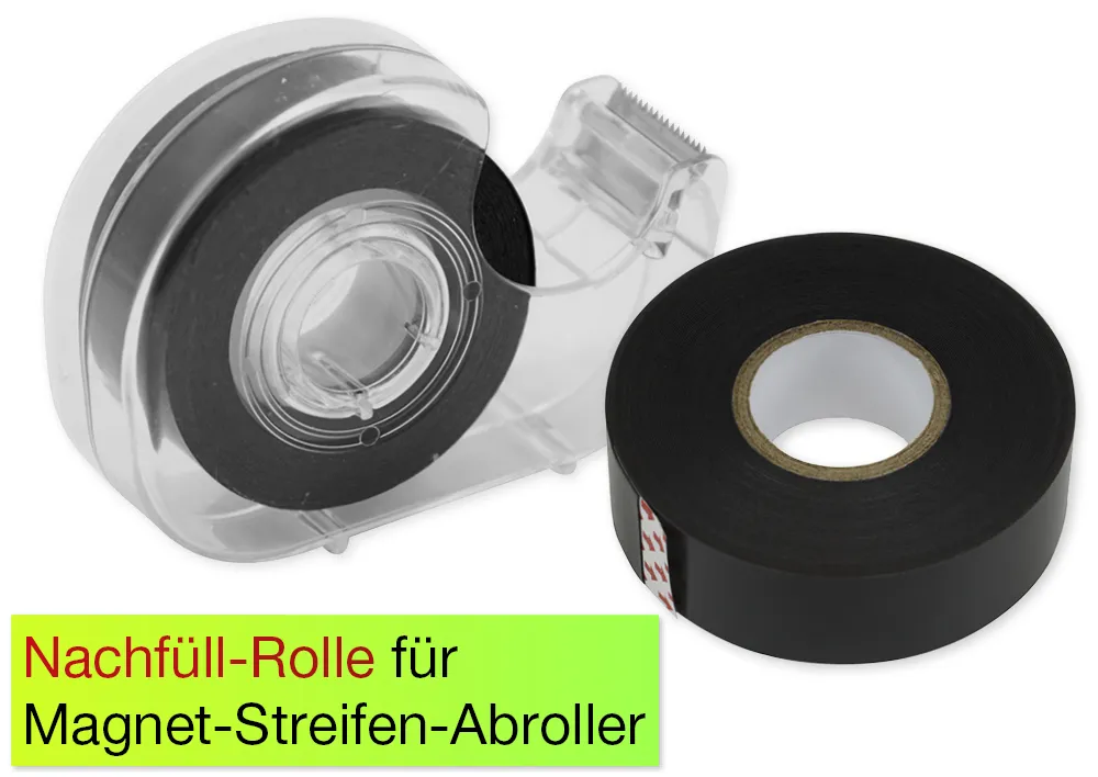 Magnetband selbstklebend, 8 m lang, 19 mm breit