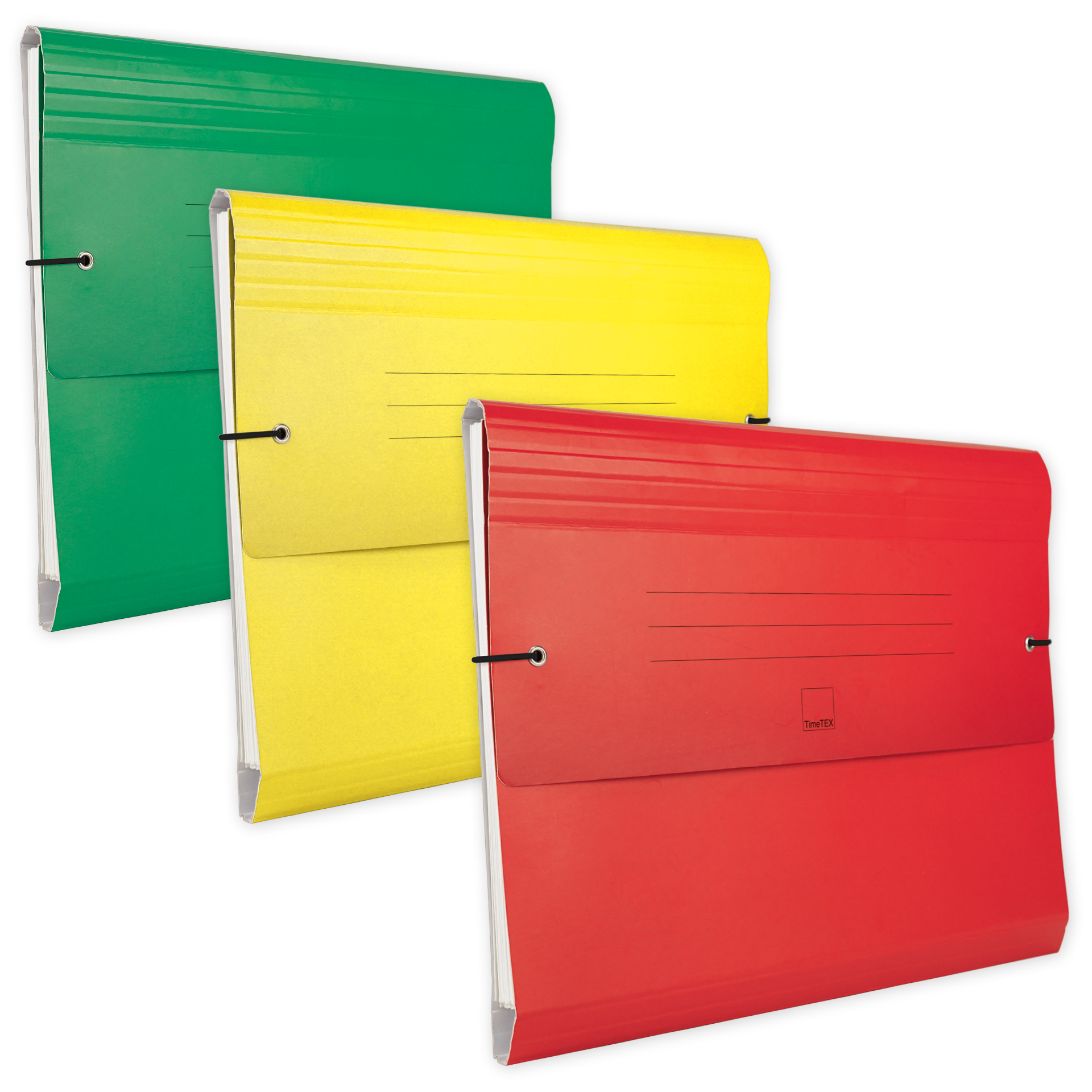 Fächermappe aus Pappe A4-Plus, farbig Fächermappe aus Pappe A4-Plus, farbig